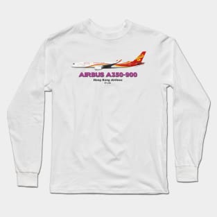 Airbus A350-900 - Hong Kong Airlines Long Sleeve T-Shirt